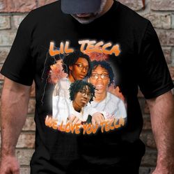 vintage lil tecca tshirt - lil tecca vintage bootleg classic graphic t-shirt - gift for women and men unisex t-shirt.jpg
