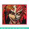 Ichigo laugh embroidery design, Bleach embroidery,Anime design, Embroidery shirt, Embroidery file, Digital download.jpg