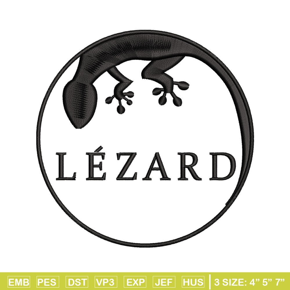 Lezard circle embroidery design, Lezard embroidery, Embroidery file, Embroidery shirt, Emb design, Digital download.jpg