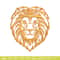 Lion face embroidery design, Lion embroidery, Embroidery file, Embroidery shirt, Emb design, Digital download.jpg