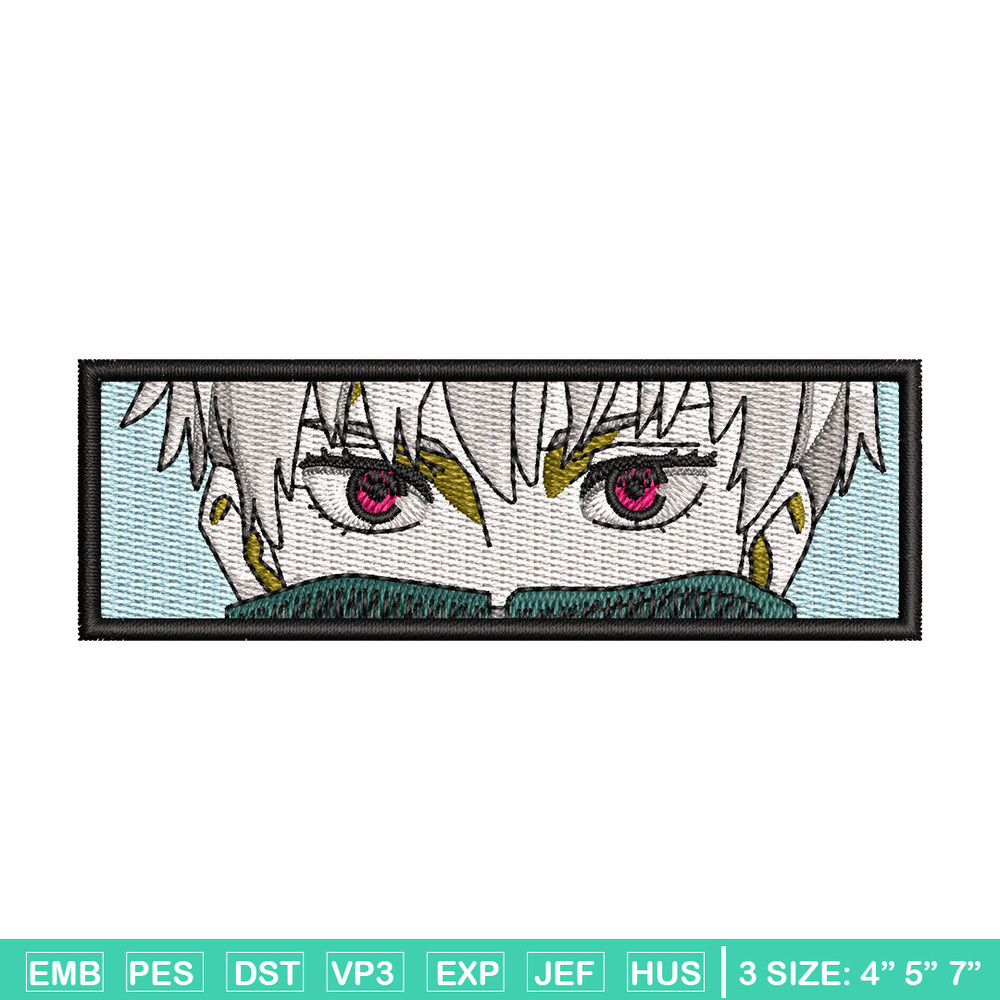 Inumaki Toge embroidery design, Jujutsu embroidery, Anime design, Embroidery shirt, Embroidery file, Digital download.jpg