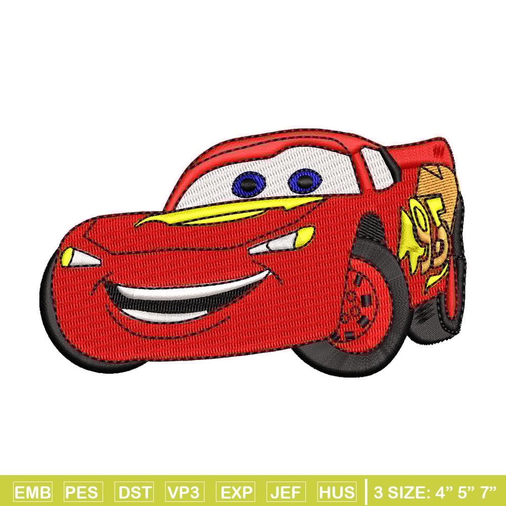 Mcqueen embroidery design, Mcqueen embroidery, Embroidery file, Embroidery shirt, Emb design,Digital download.jpg