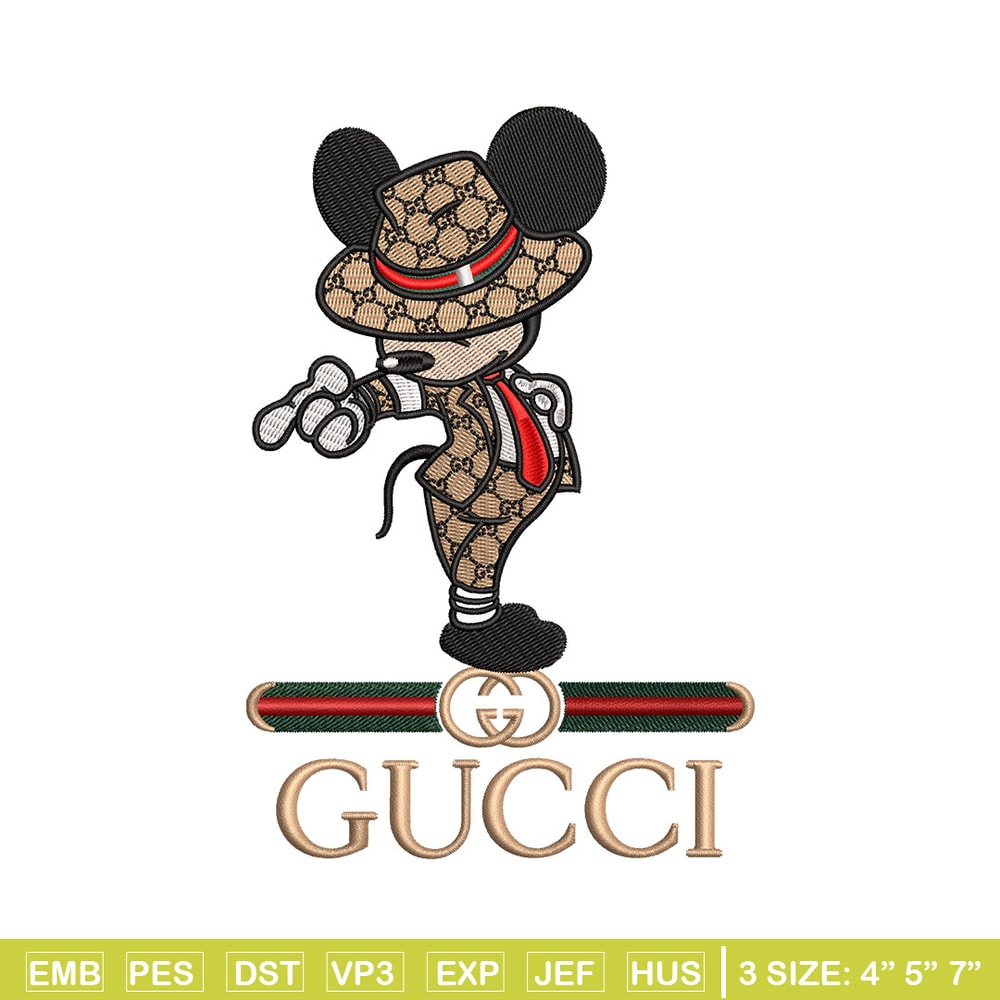 Mickey gucci embroidery design, Mickey embroidery, Embroidery file, Embroidery shirt, Emb design, Digital download.jpg