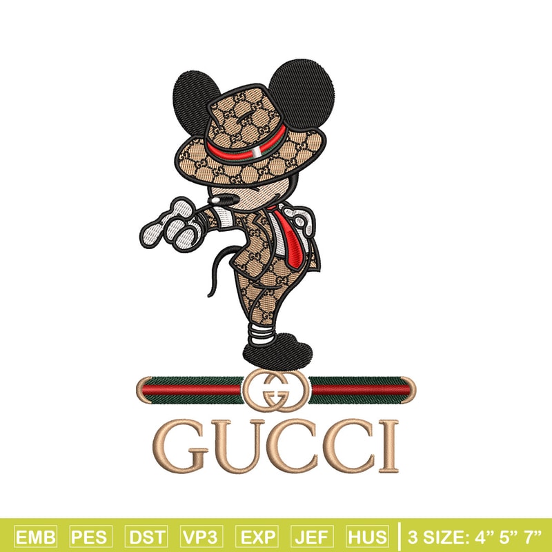 Mickey gucci embroidery design, Mickey embroidery, Embroidery file, Embroidery shirt, Emb design, Digital download.jpg