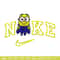 Minion x nike embroidery design, Minion embroidery, Embroidery file, Embroidery shirt, Nike design, Digital download.jpg