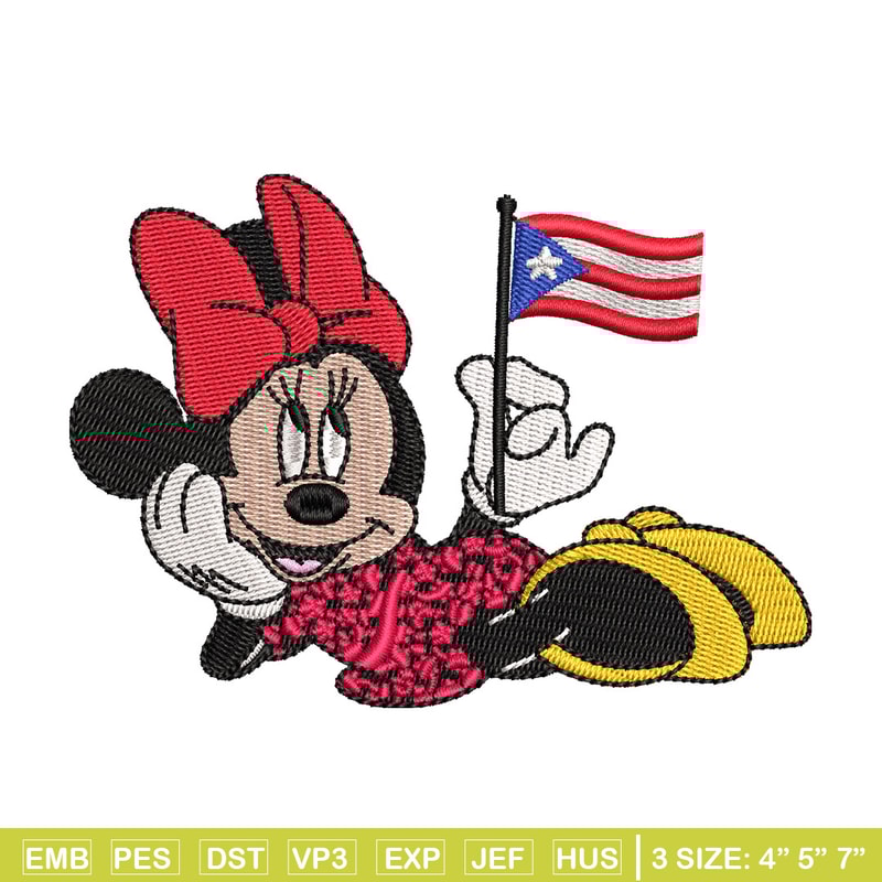 Minnie mouse embroidery design, Mickey embroidery, Embroidery file, Embroidery shirt, Emb design, Digital download.jpg