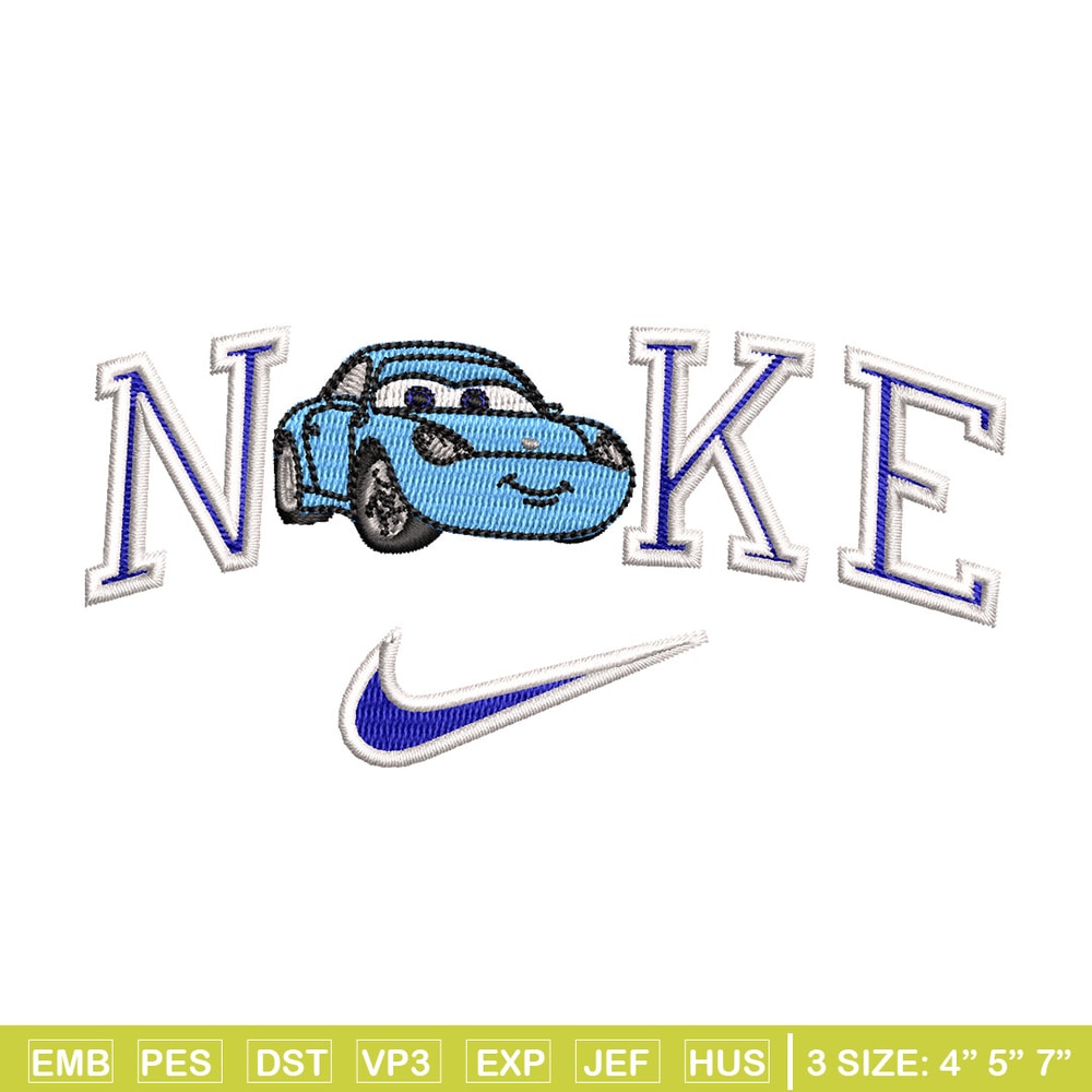Nike blue mcqueen embroidery design, Mcqueen embroidery, Nike design, Embroidery shirt, Embroidery file,Digital download.jpg