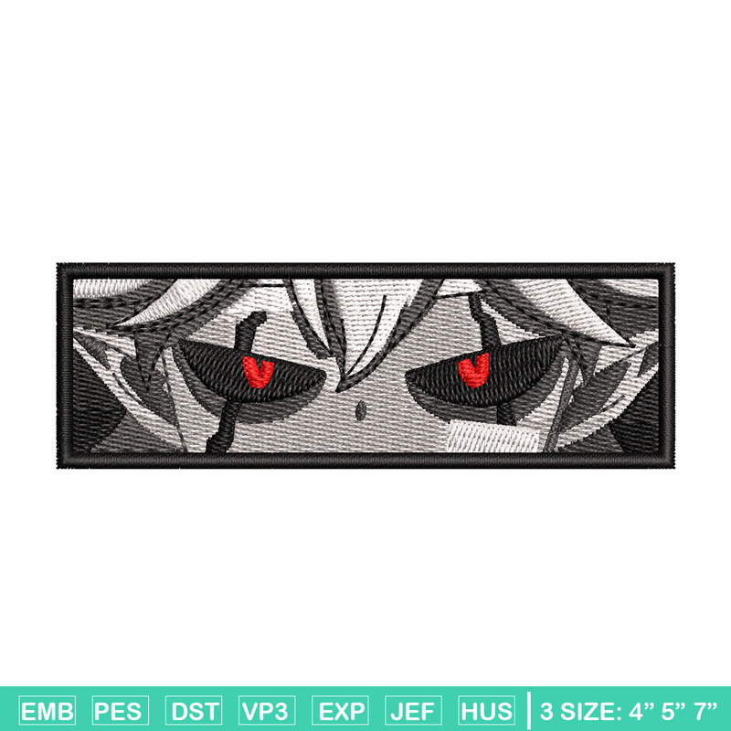 Liebe Eyes embroidery design, Black clover embroidery, Embroidery shirt, Embroidery file, Anime design, Digital download.jpg