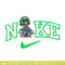 Nike mario green embroidery design, Mario embroidery, Nike design, Embroidery shirt, Embroidery file, Digital download.jpg
