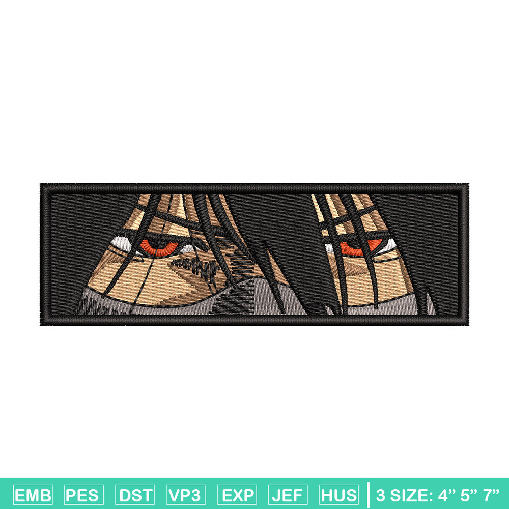 Mugetsu Eyes embroidery design, Bleach embroidery, Anime design, Embroidery shirt, Embroidery file, Digital download.jpg