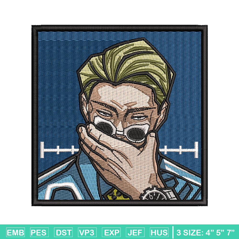 Nanami embroidery design, Jujutsu kaisen embroidery, Embroidery shirt, Embroidery file, Anime design, Digital download.jpg