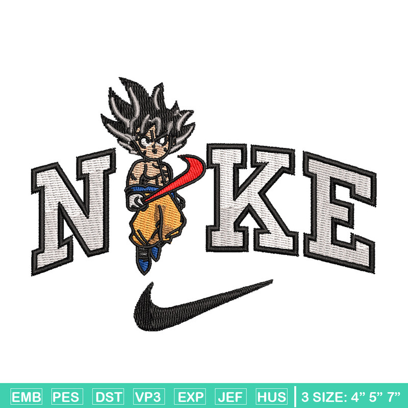 Nike goku kid embroidery design, Nike embroidery, Anime design, Embroidery shirt, Embroidery file, Digital download.jpg