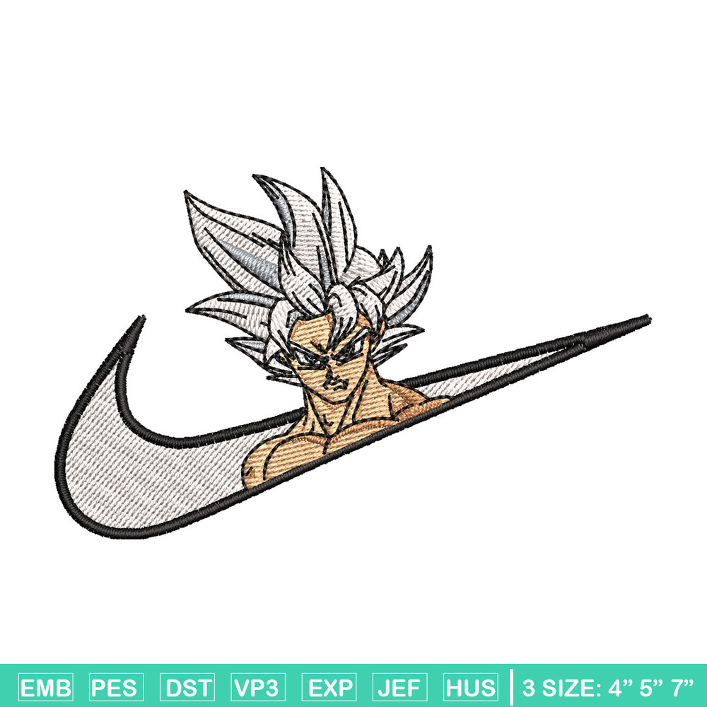 Nike x goku embroidery design, Dragonball embroidery, Nike design, Embroidery shirt, Embroidery file, Digital download.jpg