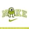 Nike x mike embroidery design, Disney monster embroidery, Nike design,Embroidery file,Embroidery shirt,Digital download.jpg