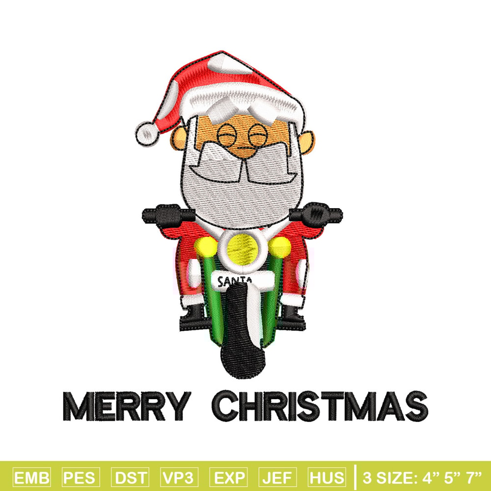 Satan mortobike embroidery design, Chrismas embroidery, Emb design, Embroidery shirt, Embroidery file, Digital download.jpg