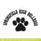 Springfield embroidery design, Logo embroidery, Emb design, Embroidery shirt, Embroidery file, Digital download.jpg