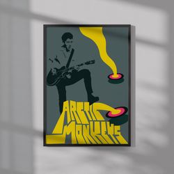 arctic monkeys poster music poster wall art wall decor