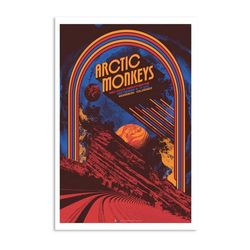 arctic monkeys september 18 & 19, 2023 red rocks amphitheatre, morrison, co poster, no framed, gift