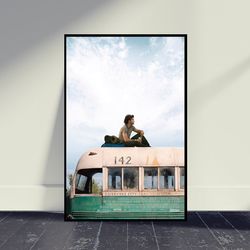 into the wild movie poster wall art, room decor, home decor, art poster for gift, vintage movie poster, movie print
