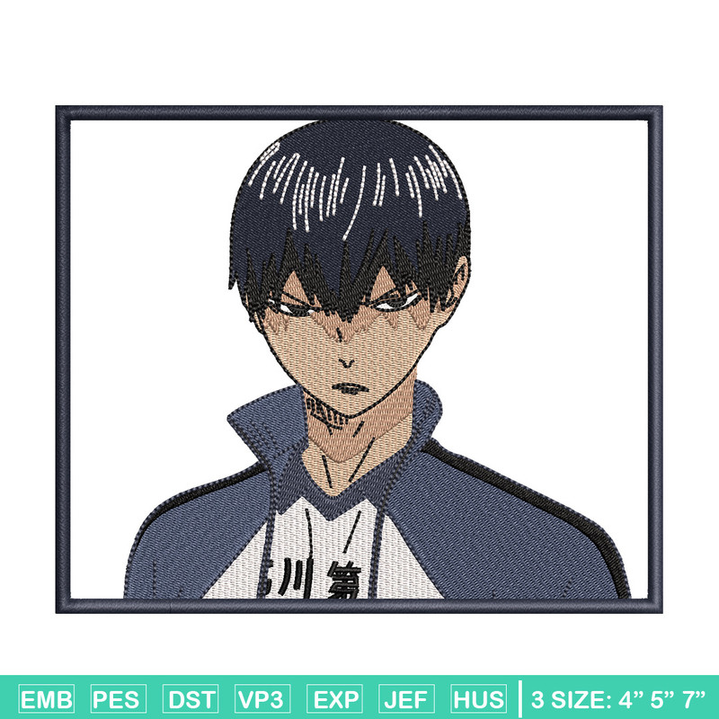 Tobio box embroidery design, Haikyuu embroidery, Anime design, Embroidery shirt, Embroidery file,Digital download.jpg