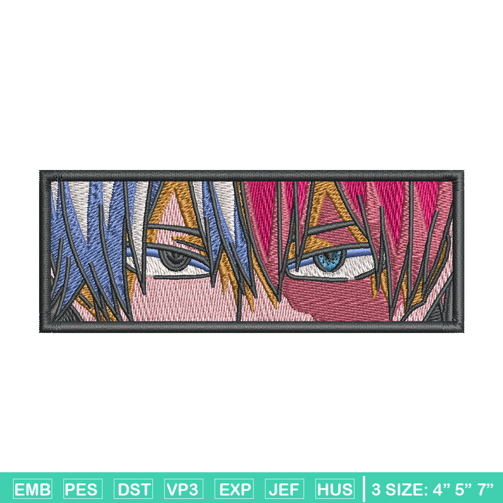 Todoroki eyes embroidery design, Mha embroidery, Embroidery shirt, Embroidery file, Anime design, Digital download.jpg