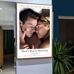 don't worry darling movie poster