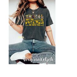 comfort colors vintage may the 4th be with you shirt, star wars baby yoda shirt, disney star wars shirt, may be the four