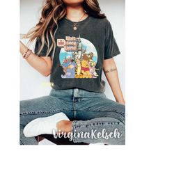comfort colors winnie the pooh shirt, the pooh and friends shirt, retro pooh bear shirt, vintage disneyworld shirt, disn