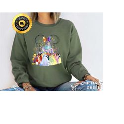 disney watercolor castle princess sweatshirt, princess castle hoodie, disney minnie family tee, disney princess shirt, d