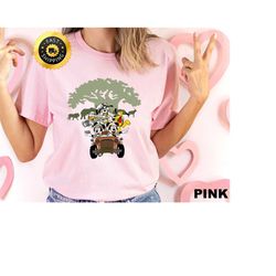 disney animal kingdom safari jeep shirt, mickey and friends disney safari trip tee, disney animal kingdom tee, mickey an