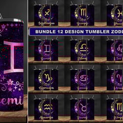 zodiac bundle 20 oz skinny tumbler ,zodiac tumbler wrap, 20oz skinny tumbler png, zodiac wrap 57
