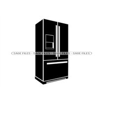 refrigerator svg, kitchen svg, refrigerator clipart, refrigerator files for cricut, refrigerator cut files for silhouett