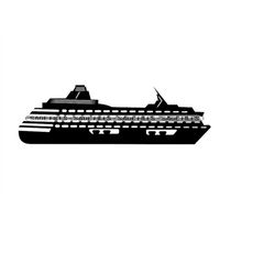 cruise ship 13 svg, cruise ship svg, cruise ship clipart, cruise ship files for cricut, cruise ship cut files for silhou