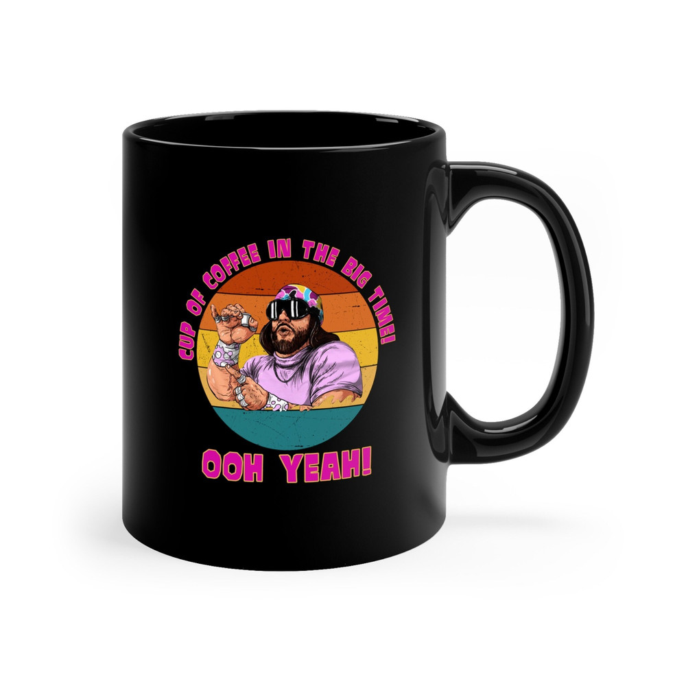 Cup of Coffee in the Big Time11oz Black Mug, Funny Gift For Her Him, Personalised Coffee Mug, Funny Mug, Friends Mug, Family Mug - 3.jpg