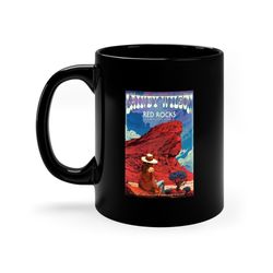 lainey wilson red rocks amphitheatre , funny gift for her him, personalised coffee mug