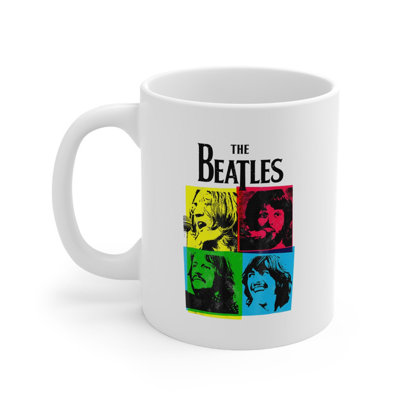 The Beatles Coffee Mug, The Beatles Cup, John Lennon, Funny Gift For Her Him, Personalised Coffee Mug, Funny Mug, Friends Mug, Family Mug - 1.jpg