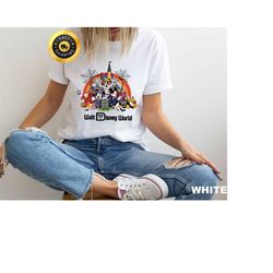 disney mickey and friends halloween shirt, disney halloween family shirt, vintage walt disney world halloween shirt, dis