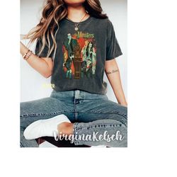 comfort colors the munster tshirt, halloween shirt, frankenstein tee, the munster tv series, horror movie shirts, hallow