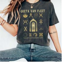 comfort color greta van fleet tshirt, van fleet dreams in gold, greta van fleet t shirt, gvf starcatcher shirt, music b