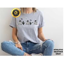halloween cow shirt, cute halloween shirt, halloween gift shirt, funny cow shirt, halloween cowboy cow shirt, best hallo