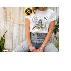 disney family trip 2023 shirt, disney vacation matching shirt, disneyworld 2023 family name shirt, disney shirt, first d