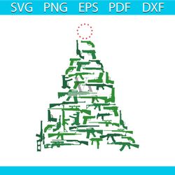 guns christmas tree svg, politics svg, guns svg, guns tree svg, pinetree shape svg, circle svg, american flag svg, usa f
