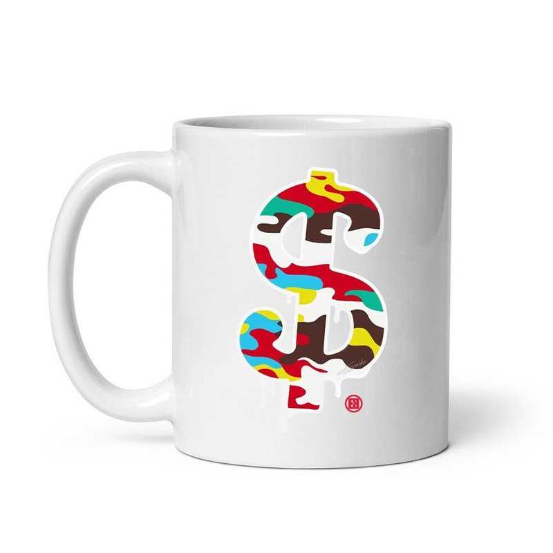 Dollar Camo Mug, Ceramic Mug, Coffee Mug - 1.jpg