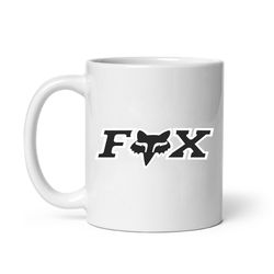 fox mug, ceramic mug, coffee mug