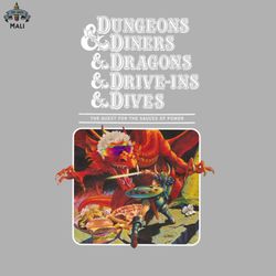 dungeons diners dragons drive ins dives sublimation png download