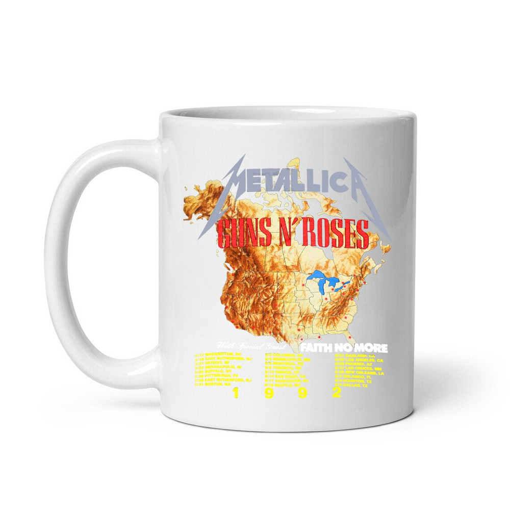 Guns N' Roses Mug, Ceramic Mug, Coffee Mug - 1.jpg