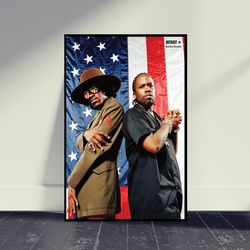 outkast stankonia hip hop duo album music poster wall art decor, room decor, home decor, beautiful art poster for gift.j
