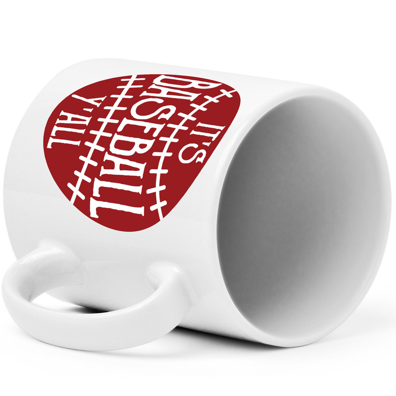 It's Baseball Y'all Mug,Baseball Mug, Baseball Gifts, Fun Coffee Cups, Baseball Fan, Gifts for Dad, Baseball Themed, Baseball Throw - 5.jpg