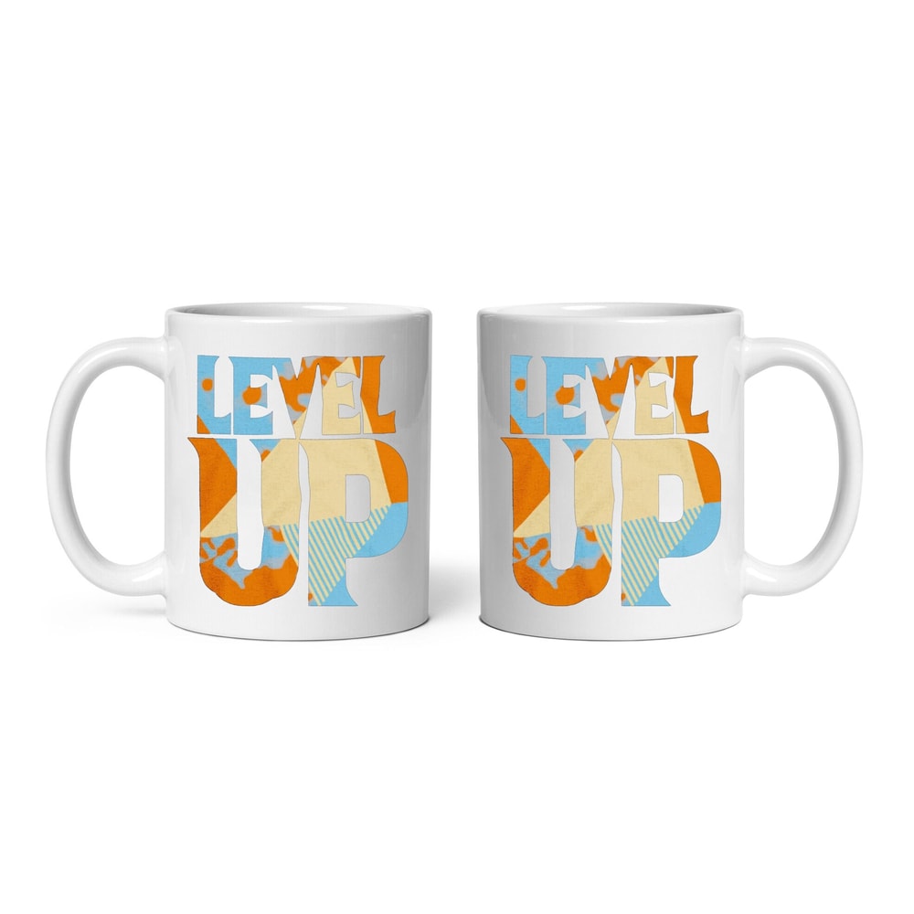 Level Up Mug, Ceramic Mug, Coffee Mug - 3.jpg