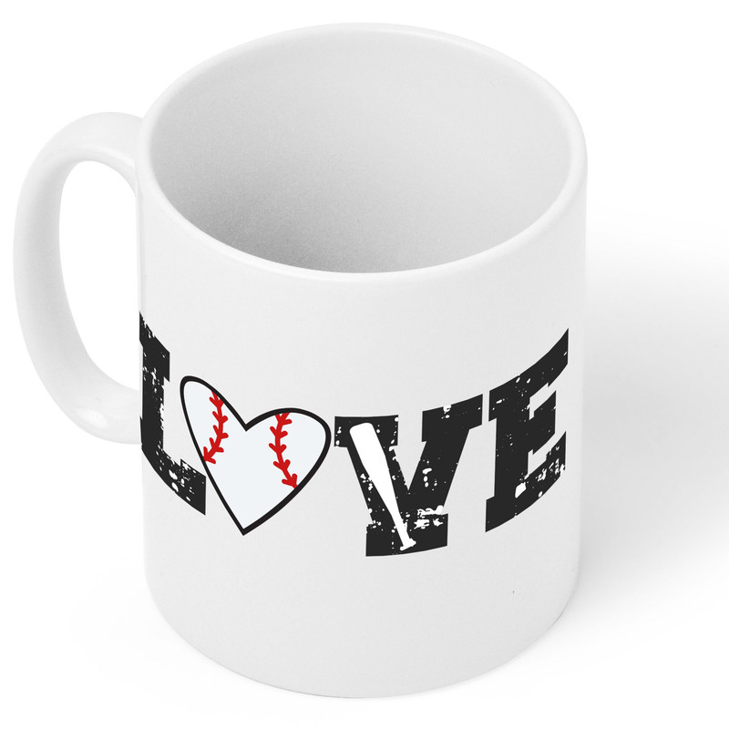 Love Baseball Mug, Baseball Mug, Baseball Gifts, Fun Coffee Cups, Baseball Fan, Gifts for Dad, Baseball Themed, Baseball Throw - 3.jpg